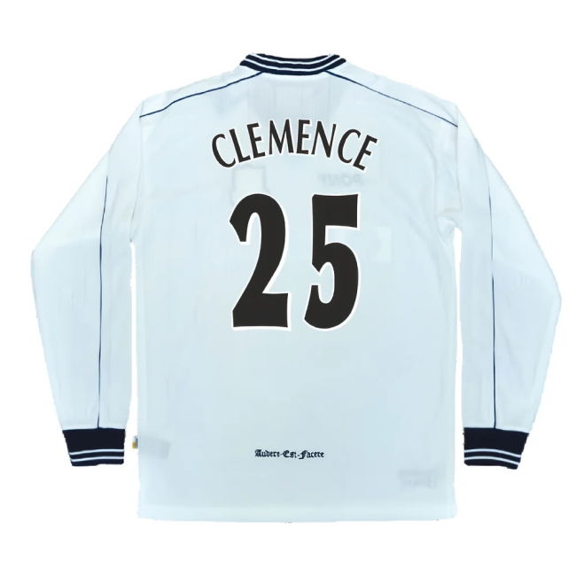 1997-1999 Tottenham Home LS Pony Retro Shirt (Clemence 25)