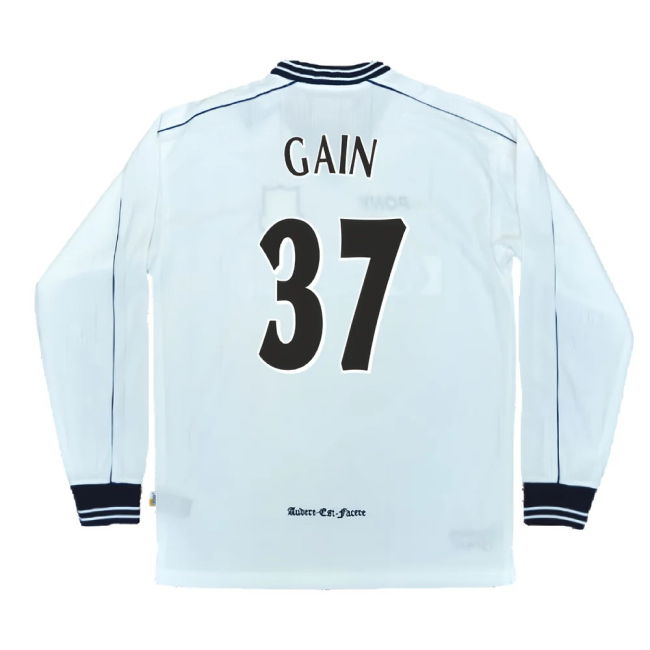 1997-1999 Tottenham Home LS Pony Retro Shirt (Gain 37)