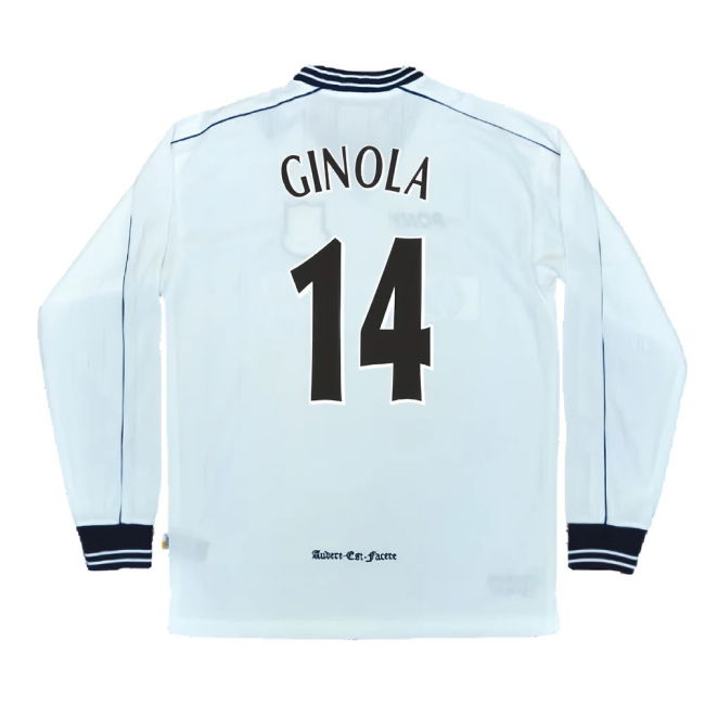 1997-1999 Tottenham Home LS Pony Retro Shirt (Ginola 14)