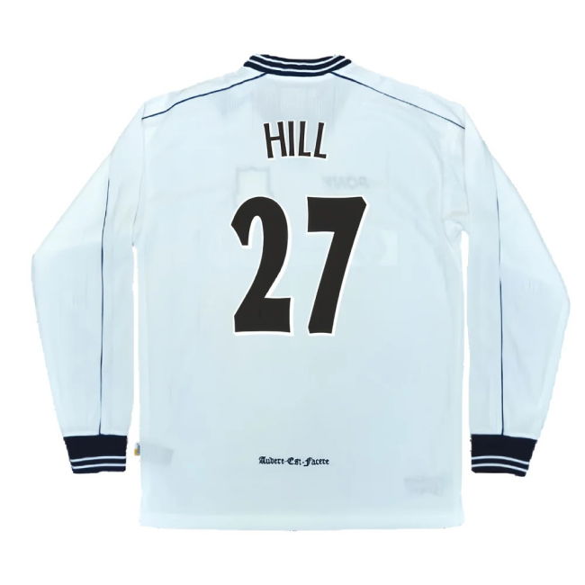 1997-1999 Tottenham Home LS Pony Retro Shirt (Hill 27)