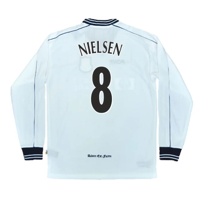 1997-1999 Tottenham Home LS Pony Retro Shirt (Nielsen 8)