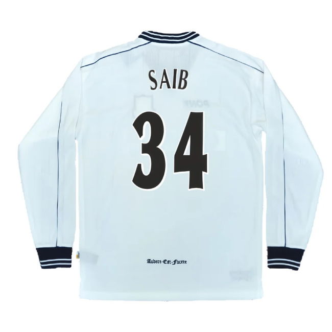 1997-1999 Tottenham Home LS Pony Retro Shirt (Saib 34)