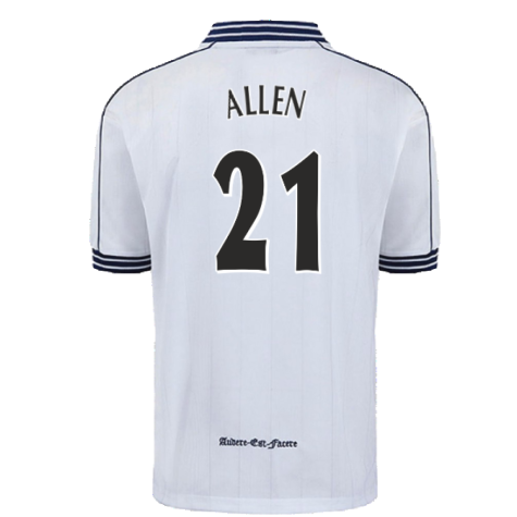 1997-1999 Tottenham Home Pony Retro Shirt (Allen 21)