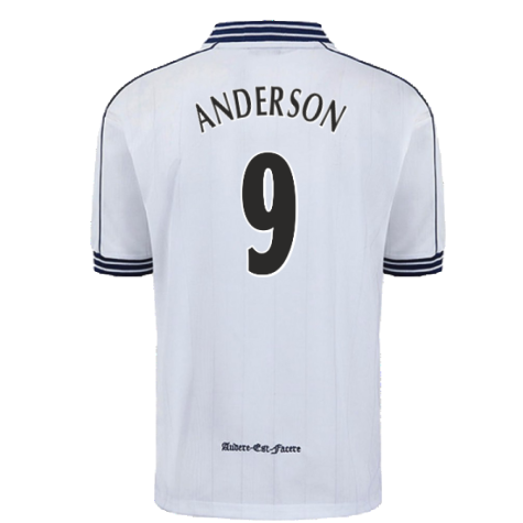 1997-1999 Tottenham Home Pony Retro Shirt (Anderson 9)