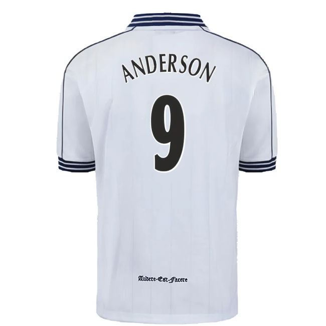 1997-1999 Tottenham Home Pony Retro Shirt (Anderson 9)