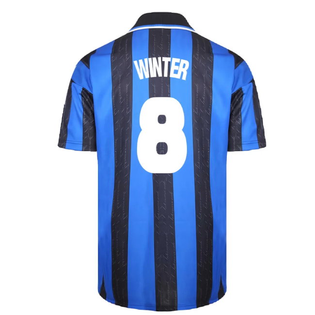 1998 Inter Milan Score Draw Home Shirt (M) (Excellent) (Winter 8)