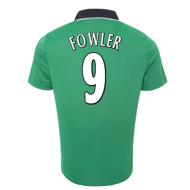 1999-2000 Liverpool Away Retro Shirt (FOWLER 9)