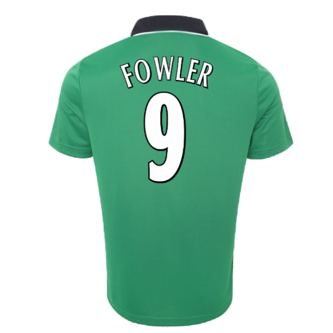 1999-2000 Liverpool Away Retro Shirt (FOWLER 9)