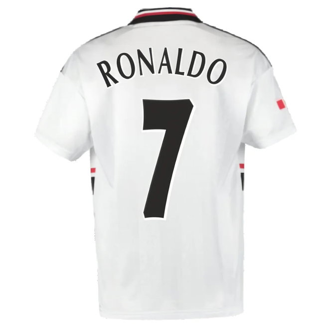 1999 Manchester United Away Football Shirt (RONALDO 7)