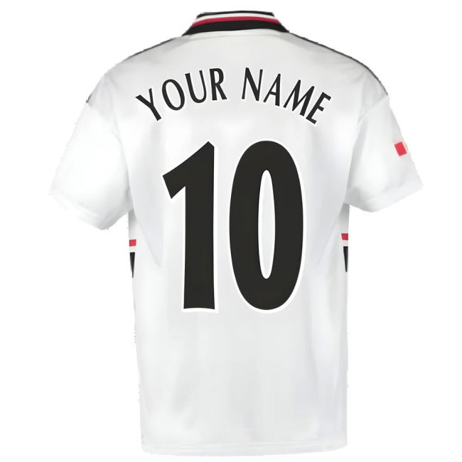 1999 Manchester United Away Football Shirt (Your Name)