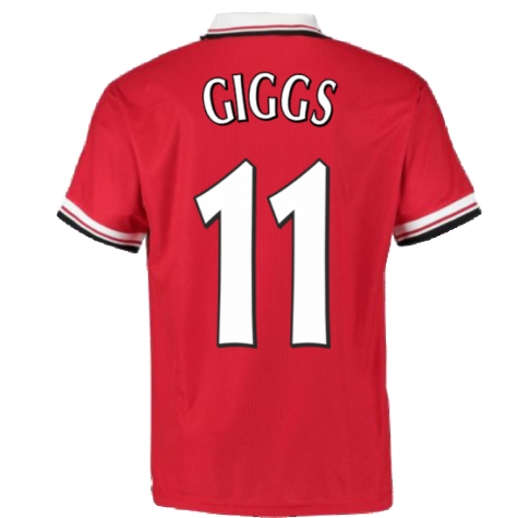 1999 Manchester United Home Football Shirt (GIGGS 11)
