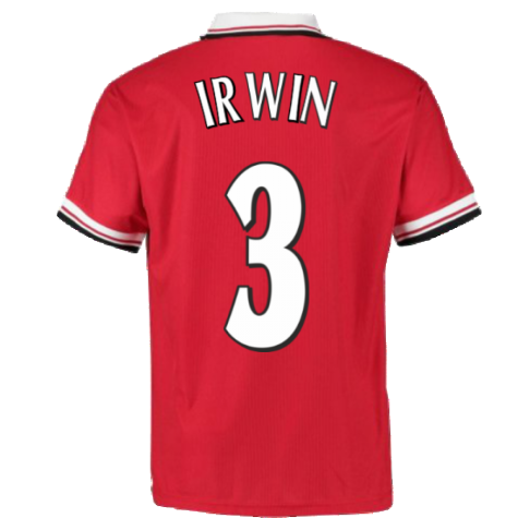 1999 Manchester United Home Football Shirt (IRWIN 3)