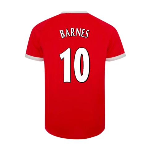 2001-2003 Liverpool Retro Euro Home Shirt (BARNES 10)