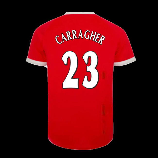 2001-2003 Liverpool Retro Euro Home Shirt (CARRAGHER 23)
