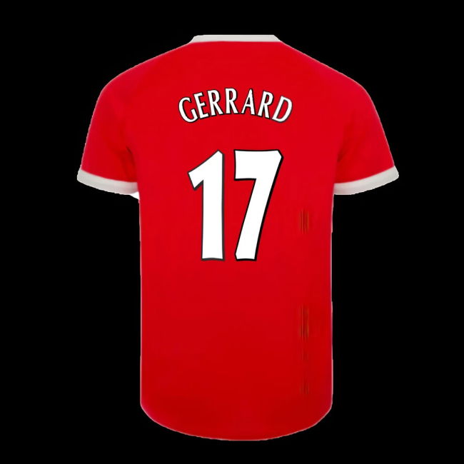 2001-2003 Liverpool Retro Euro Home Shirt (GERRARD 17)