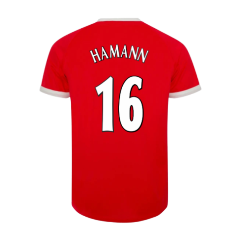 2001-2003 Liverpool Retro Euro Home Shirt (HAMANN 16)