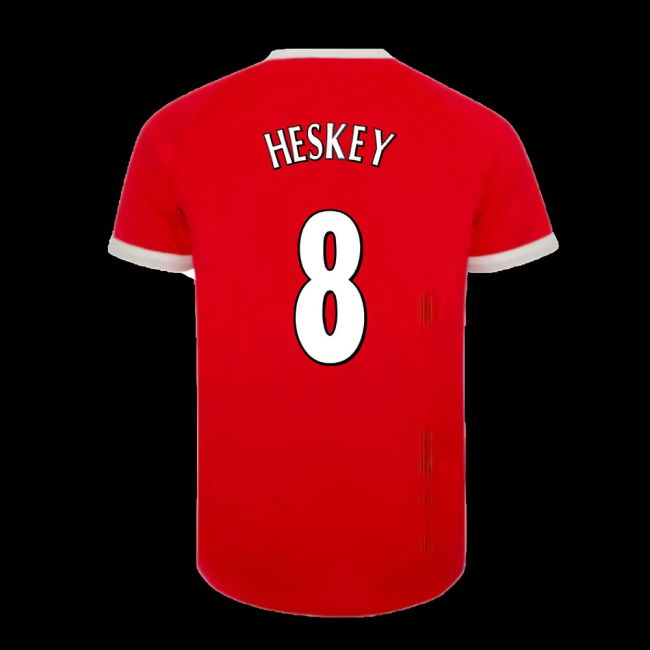 2001-2003 Liverpool Retro Euro Home Shirt (Heskey 8)