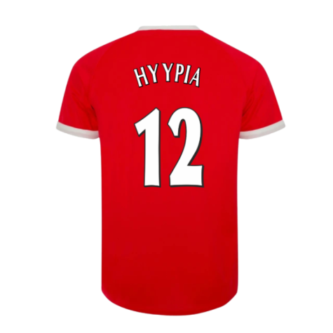 2001-2003 Liverpool Retro Euro Home Shirt (HYYPIA 12)