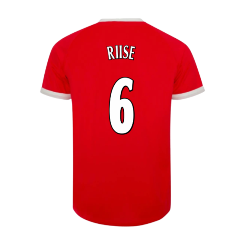 2001-2003 Liverpool Retro Euro Home Shirt (RIISE 6)