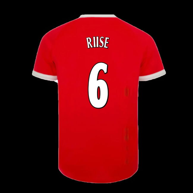 2001-2003 Liverpool Retro Euro Home Shirt (RIISE 6)