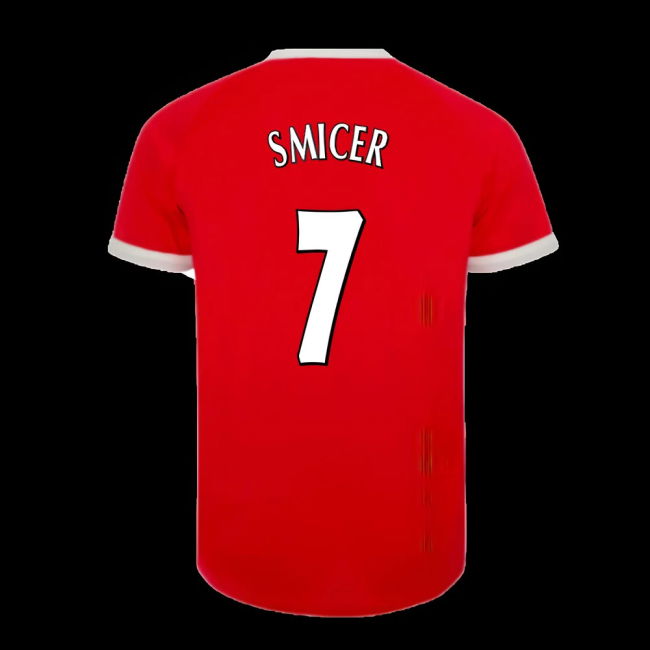 2001-2003 Liverpool Retro Euro Home Shirt (Smicer 7)