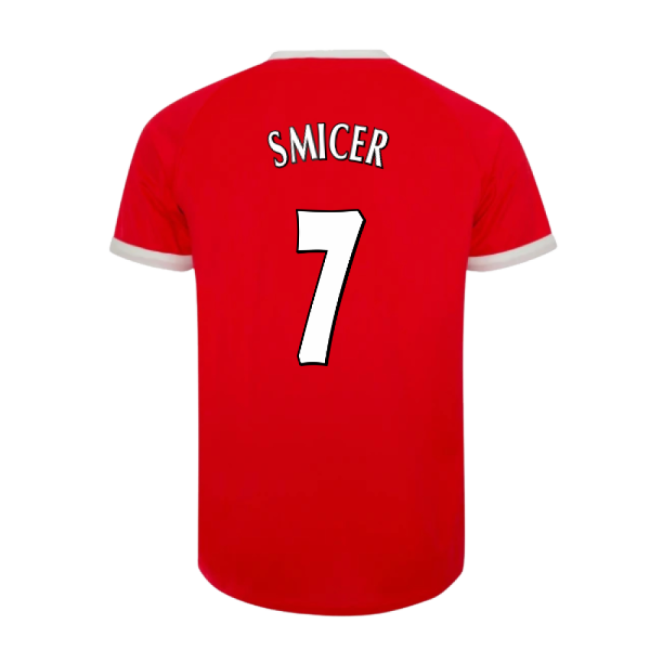 2001-2003 Liverpool Retro Euro Home Shirt (Smicer 7)