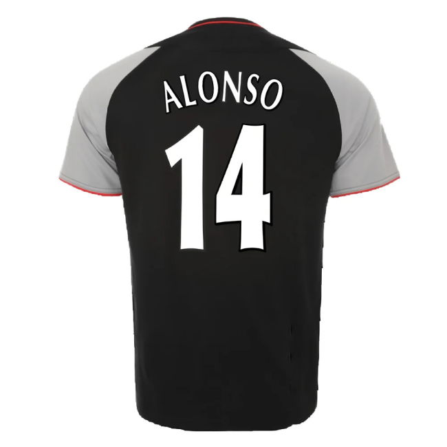 2002-2003 Liverpool Away Retro Shirt (ALONSO 14)