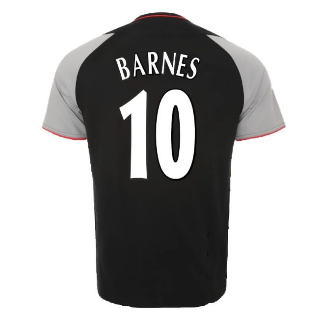 2002-2003 Liverpool Away Retro Shirt (BARNES 10)