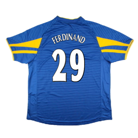 2002 Leeds United Third Retro Shirt (Ferdinand 29)