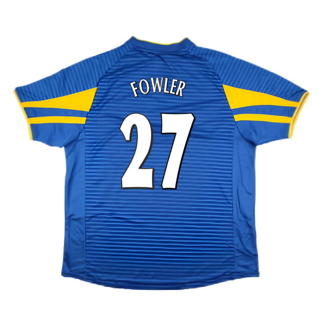 2002 Leeds United Third Retro Shirt (Fowler 27)