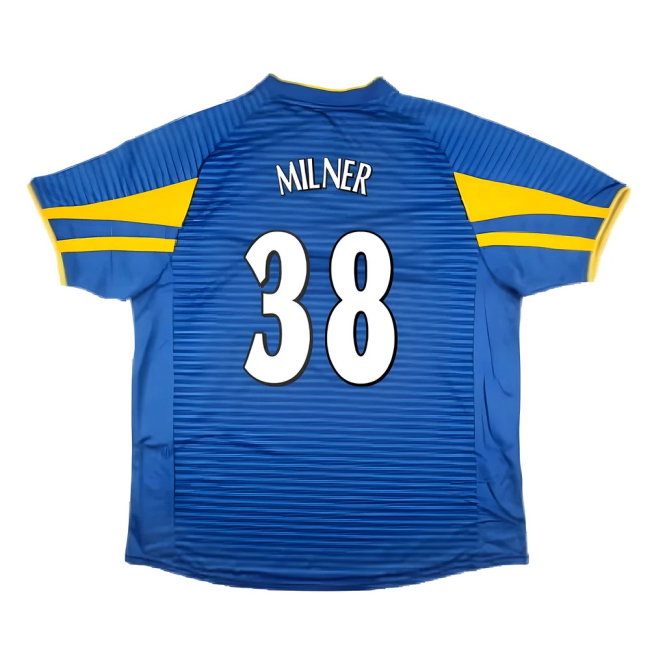 2002 Leeds United Third Retro Shirt (Milner 38)