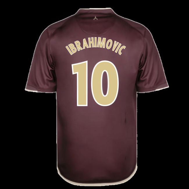 2006-2007 PSG Away Retro Shirt (IBRAHIMOVIC 10)