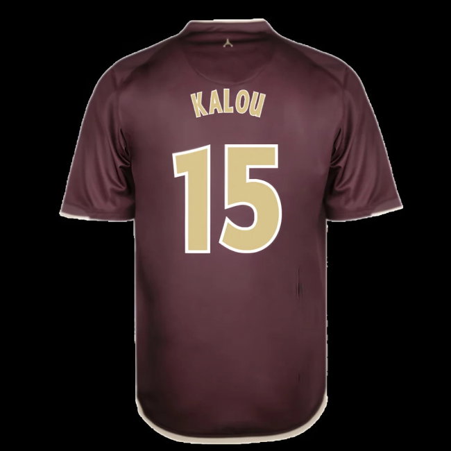 2006-2007 PSG Away Retro Shirt (Kalou 15)