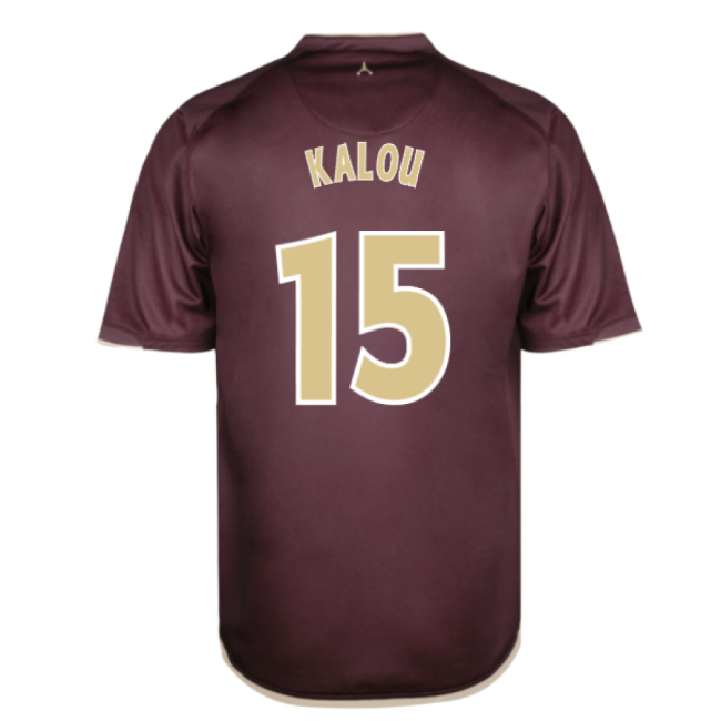 2006-2007 PSG Away Retro Shirt (Kalou 15)