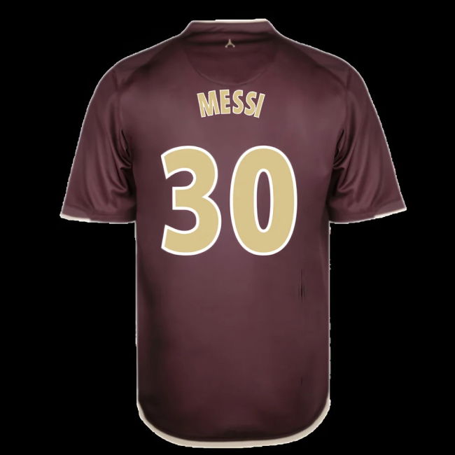 2006-2007 PSG Away Retro Shirt (MESSI 30)