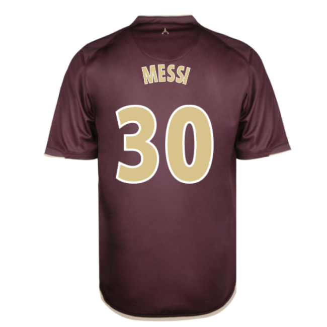 2006-2007 PSG Away Retro Shirt (MESSI 30)