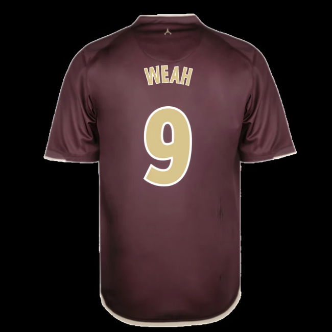 2006-2007 PSG Away Retro Shirt (Weah 9)