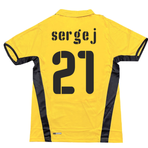 2008-2009 Lazio Away Shirt (SERGEJ 21)