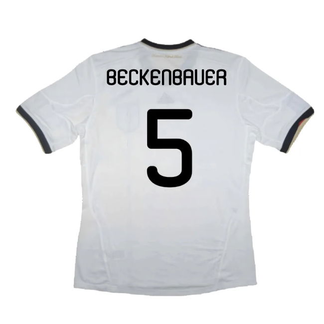 2010-11 Germany Home Shirt (S) (Excellent) (BECKENBAUER 5)