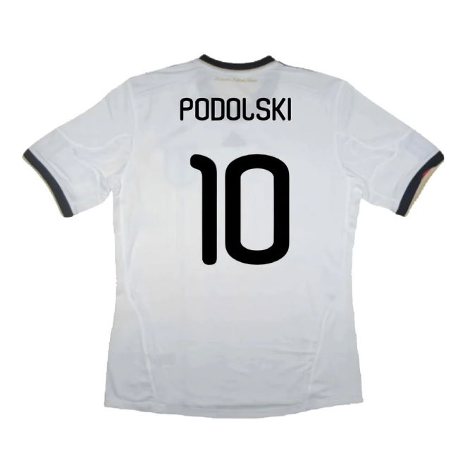 Germany 2010-11 Home Shirt (S) (Fair) (PODOLSKI 10)