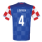 2010-2011 Croatia Away Shirt (Lovren 4)