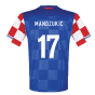 2010-2011 Croatia Away Shirt (Mandzukic 17)