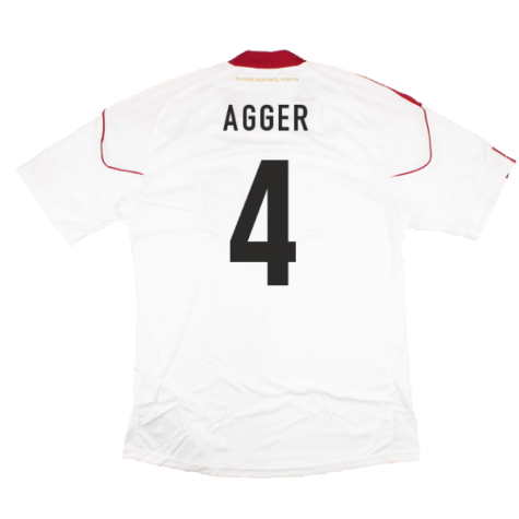 2010-2011 Denmark Away Shirt (Agger 4)