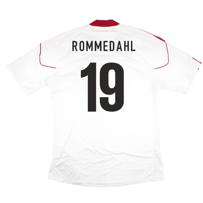 2010-2011 Denmark Away Shirt (Rommedahl 19)