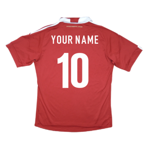 2010-2011 Denmark Home Shirt (Your Name)