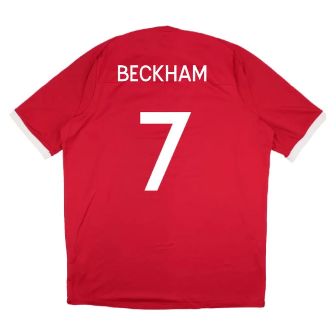 2010-2011 England Away Shirt (BECKHAM 7)