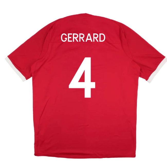 2010-2011 England Away Shirt (GERRARD 4)