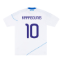 2010-2011 Greece Home Shirt (Karagounis 10)