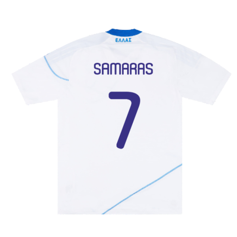 2010-2011 Greece Home Shirt (Samaras 7)