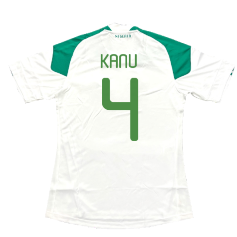 2010-2011 Nigeria Away Shirt (KANU 4)